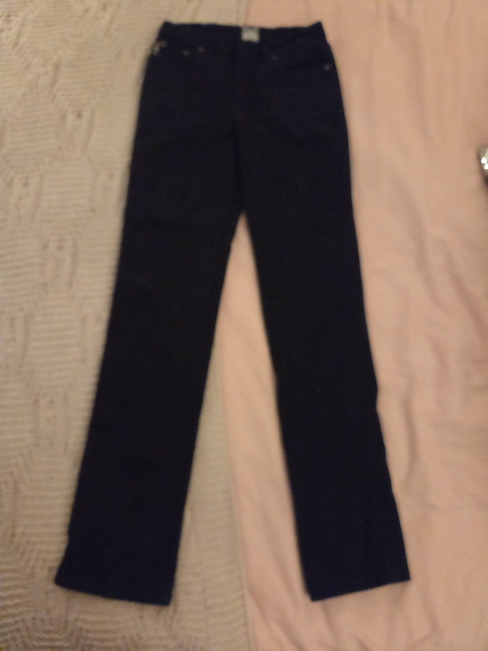 Moschino Women's Dark Black Boot-Cut Jeans